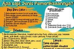 Pemeriksaan Gratis Ulang Tahun